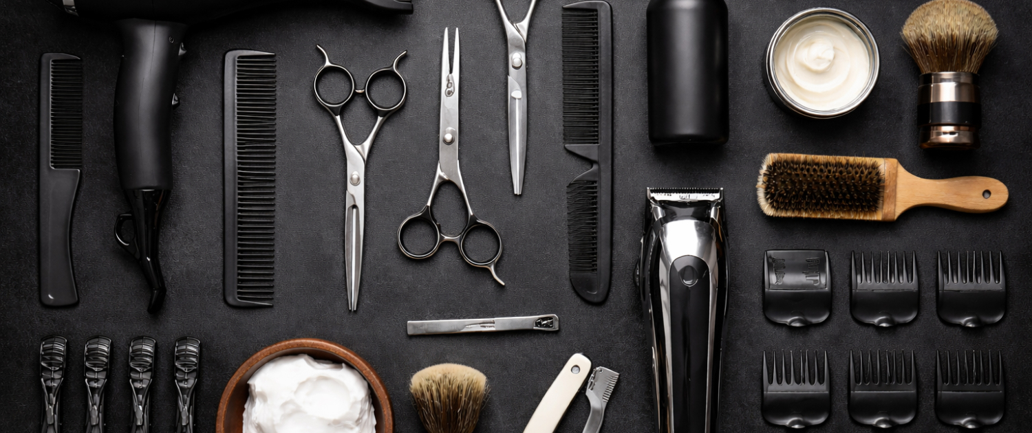 Kappersgereedschap bij Scissors